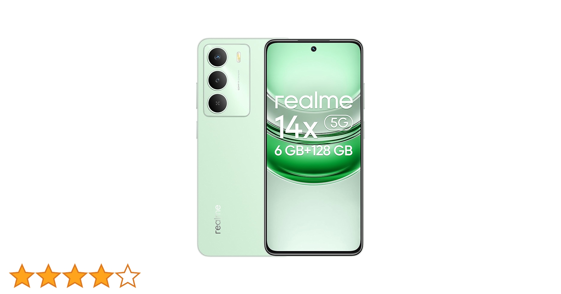 realme 14x 5G 本体 128gb グリーン SIMフリー) リアルミー Realme 14x 5G デュアルSIM 128GB